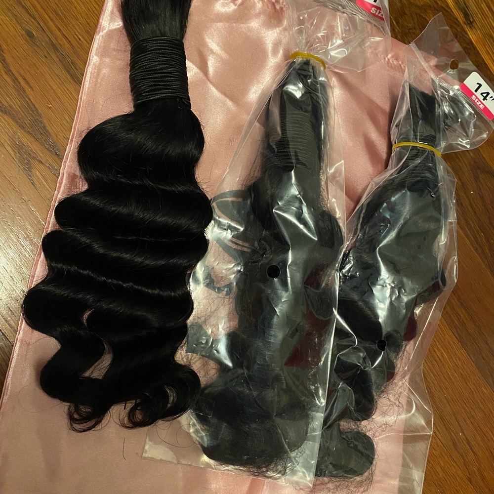 Bulk Human Braiding Hair